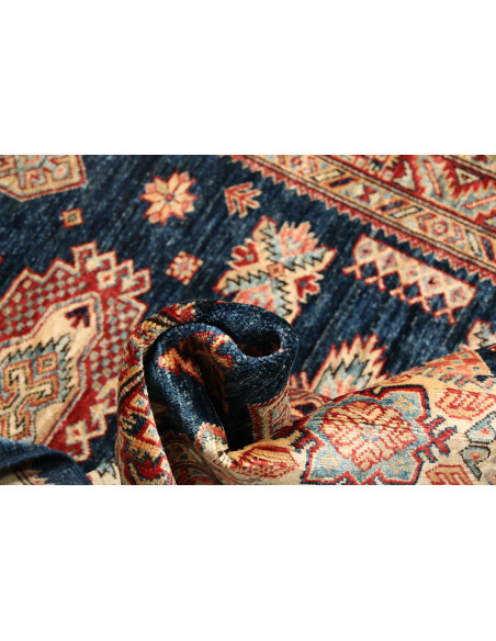 Kazak Fine 124x175 Cm Kazak Fine, Pakistan, Hand-carded Wool