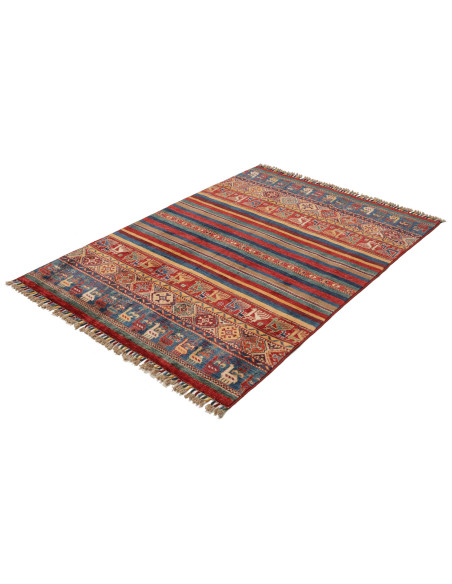 Rug Samarkand Pakistan brown grey 125x170