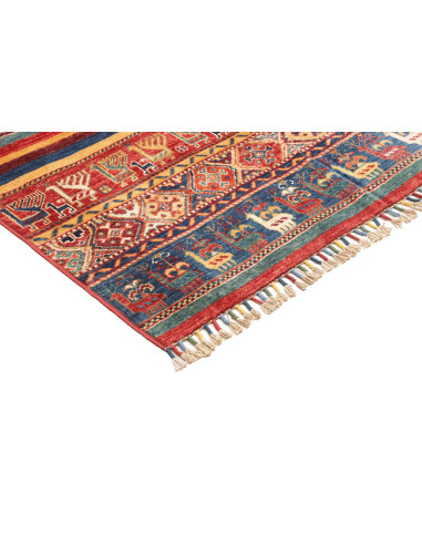 Rug Samarkand Pakistan brown grey 125x170