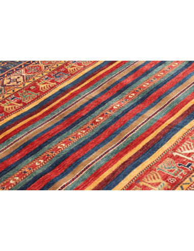 Rug Samarkand Pakistan brown grey 125x170