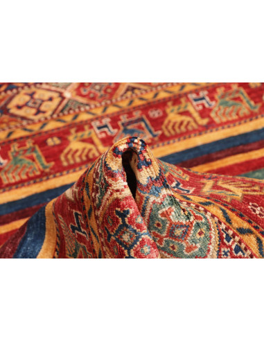 Rug Samarkand Pakistan brown grey 125x170