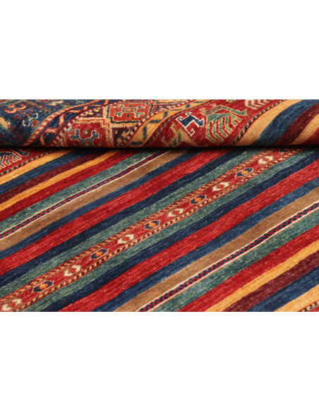 Rug Samarkand Pakistan brown grey 125x170