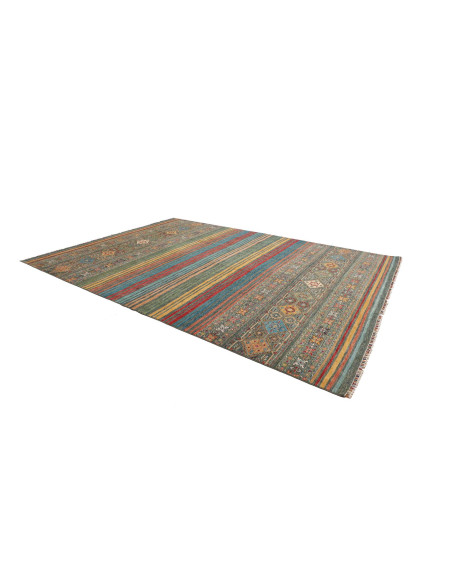 Hand-carded Wool (warp: