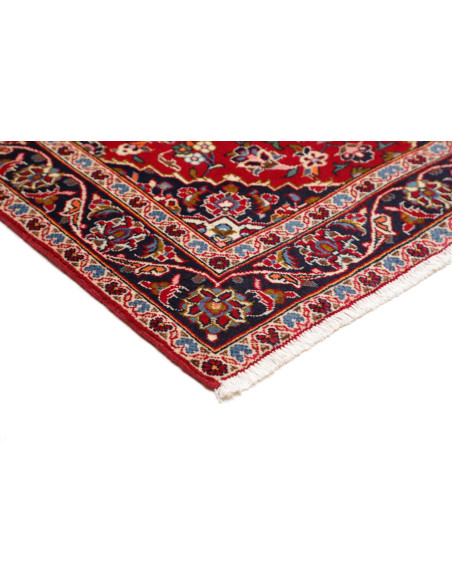 Kashan Fine 98x152 Cm Kashan Fine, Persia, Hand-carded Wool