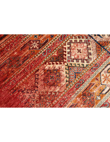Rug Siva Pakistan 240x306 Red Blue