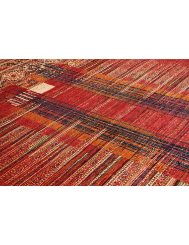 Rug Siva Pakistan 240x306 Red Blue