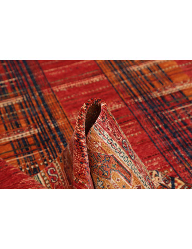 Rug Siva Pakistan 240x306 Red Blue