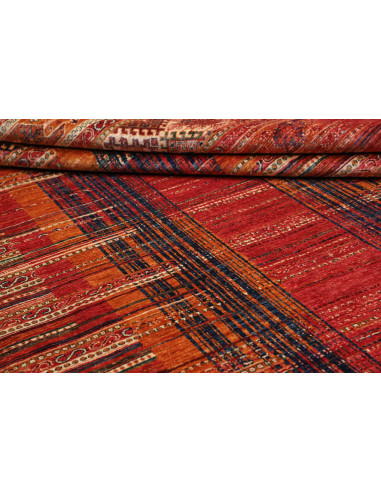 Rug Siva Pakistan 240x306 Red Blue