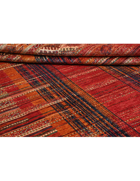 Rug Siva Pakistan 240x306 Red Blue