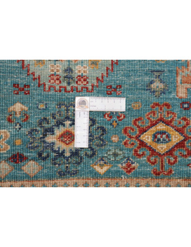 Tribal 122x166 Cm Tribal Pakistan Lana Cardata A Mano Cotone