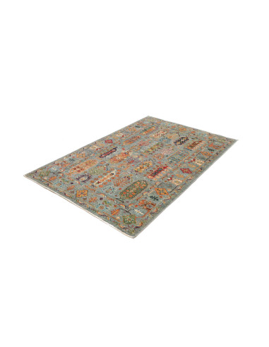 Rug Tribal Pakistan 123x187 Muted Teal Blue Mul