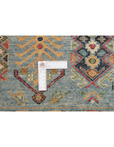 Rug Tribal Pakistan 123x187 Muted Teal Blue Mul