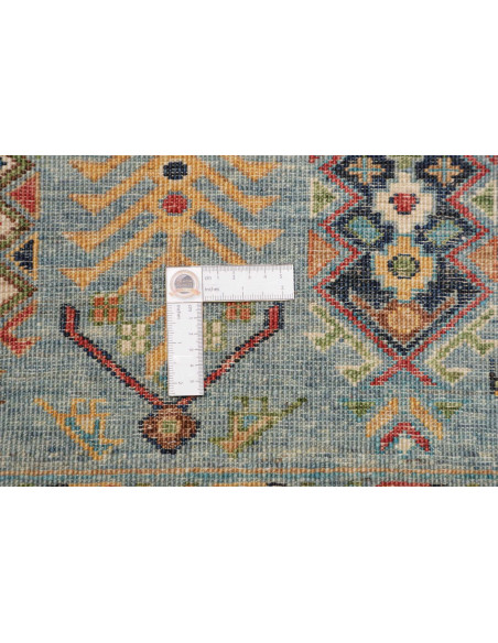 Tappeto Tribal Pakistan 123x187 Azzurro Petroli