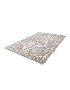 Tappeto Kashan Persia bianco grigio 197x290 2