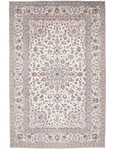 Tappeto Kashan Persia bianco grigio 200x300