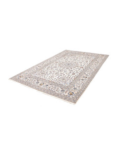 Tappeto Kashan Persia bianco grigio 200x300 2