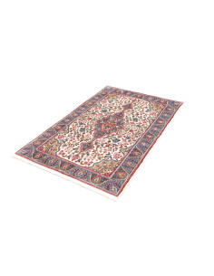 Tappeto Kerman Persia beige azzurro 92x140 2