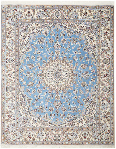 Nain 9la 197x245 Cm Nain 9la, Persia, Hand-spun Wool And