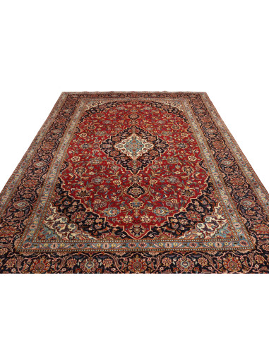 Tappeto Ardakan Persia marrone blu 227x334