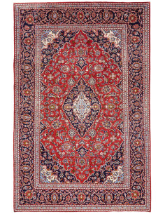 Rug Ardakan Persia brown white 206x313