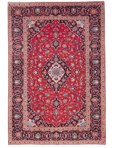 Rug Ardakan Persia red blue 202x294