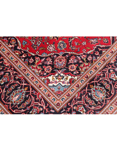 Rug Ardakan Persia red blue 202x294