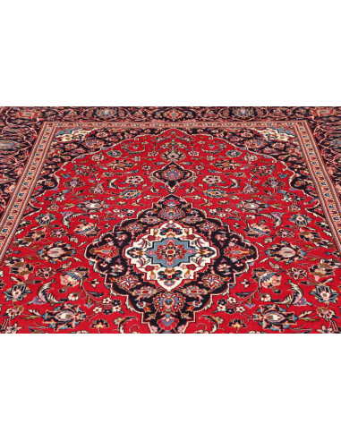 Rug Ardakan Persia red blue 202x294