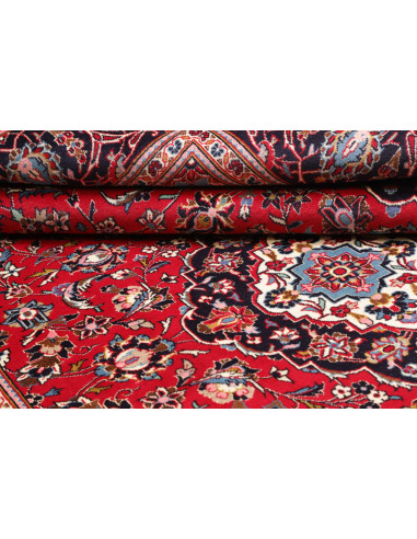 Rug Ardakan Persia red blue 202x294