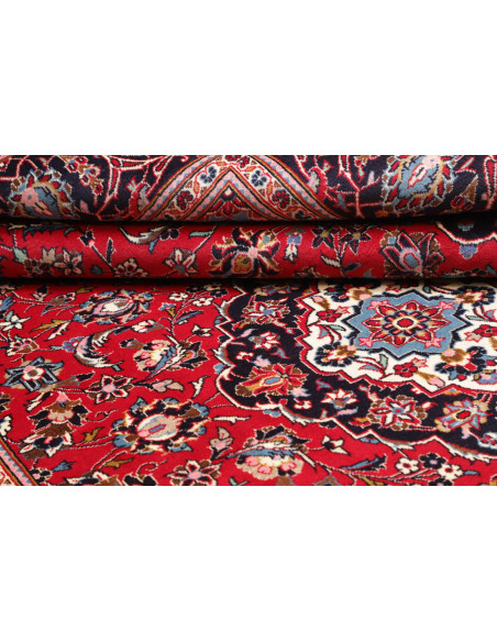 Rug Ardakan Persia red blue 202x294