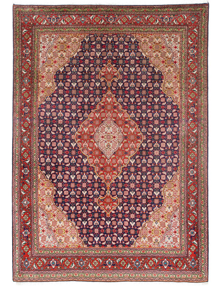 Rug Tabriz 40 Raj Persia brown grey 145x208
