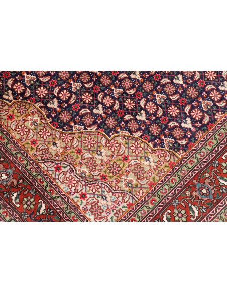 Rug Tabriz 40 Raj Persia brown grey 145x208