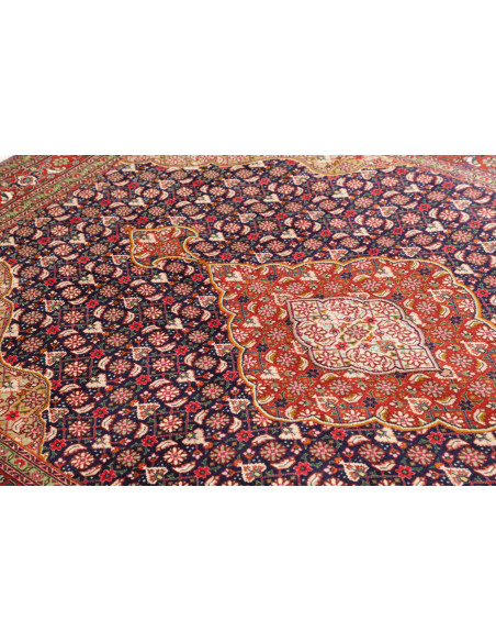 Rug Tabriz 40 Raj Persia brown grey 145x208