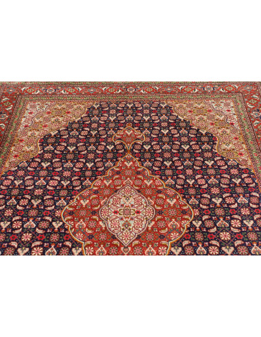 Rug Tabriz 40 Raj Persia brown grey 145x208