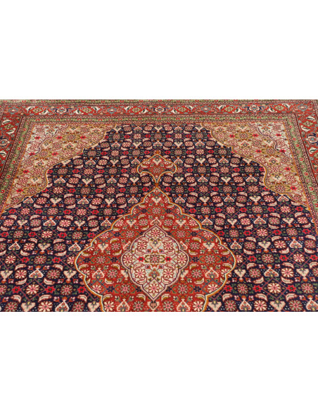 Rug Tabriz 40 Raj Persia brown grey 145x208
