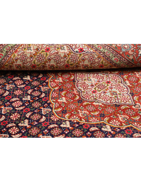 Rug Tabriz 40 Raj Persia brown grey 145x208