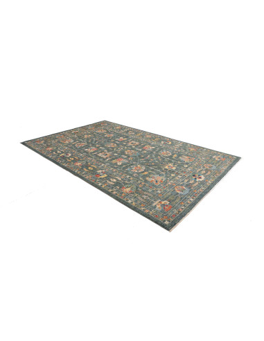 Rug Zigler Fine Pakistan 203x301 Petrol Blue Ru