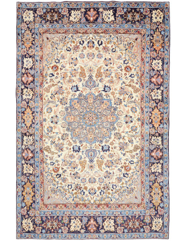 Tappeto Nadjafabad Persia beige grigio 200x313