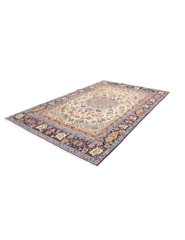 Tappeto Nadjafabad Persia beige grigio 200x313