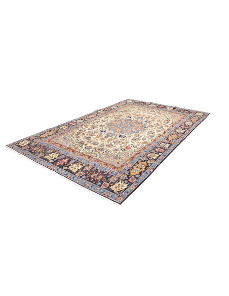 Tappeto Nadjafabad Persia beige grigio 200x313