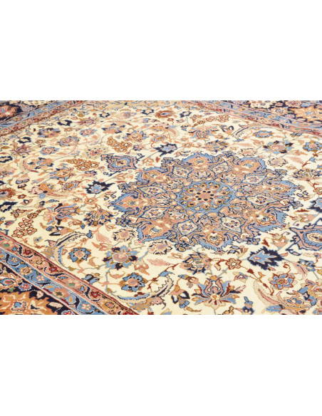 Tappeto Nadjafabad Persia beige grigio 200x313