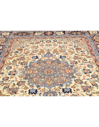 Tappeto Nadjafabad Persia beige grigio 200x313