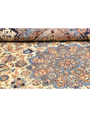 Tappeto Nadjafabad Persia beige grigio 200x313