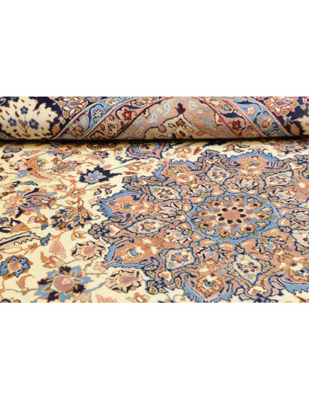 Tappeto Nadjafabad Persia beige grigio 200x313