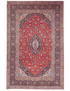 Tappeto Ardakan Persia azzurro giallo 207x318