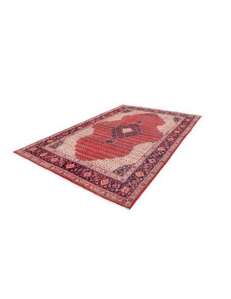 Tappeto Sarough Persia marrone grigio 214x313