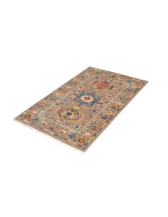 Tappeto Tribal Pakistan 76x119 Marrone Terroso 2