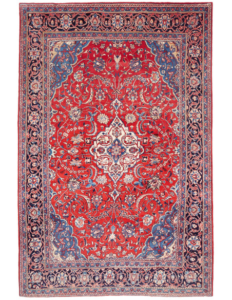 Tappeto Sarough Persia marrone 210x314