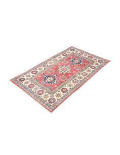 Kazak 81x129 Cm Kazak, Afghanistan, Lana Cardata A Mano, 2