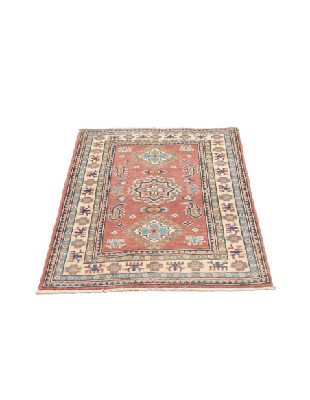Kazak 84x118 Cm Kazak Afghanistan Lana Cardata A Mano