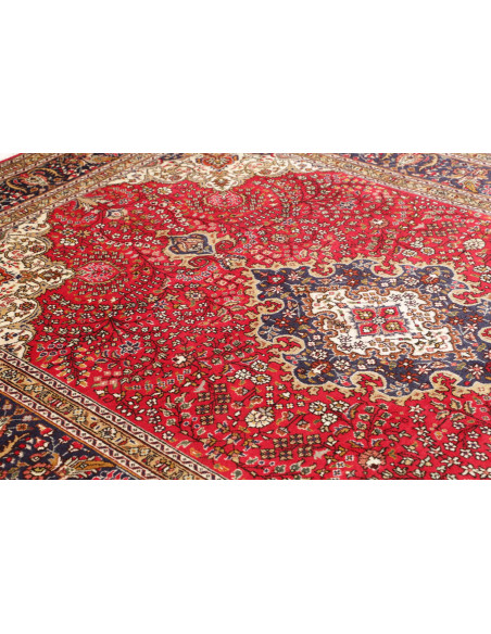 Rug Tabriz Persia brown grey 203x298